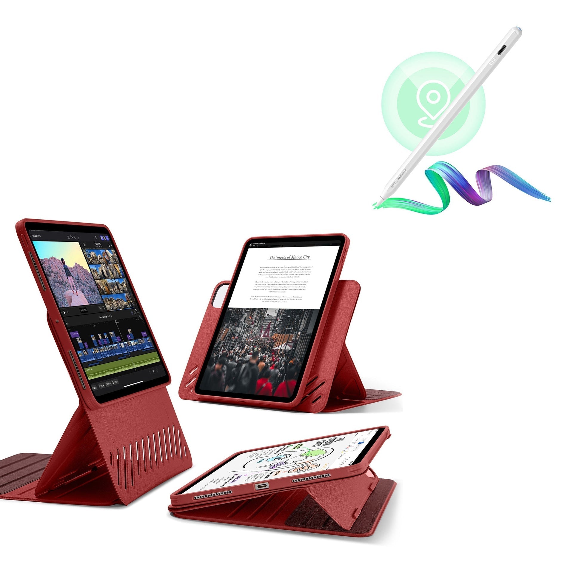 13-inch iPad Case (M4, 2024) with Pencil Bundle for iPad Pro