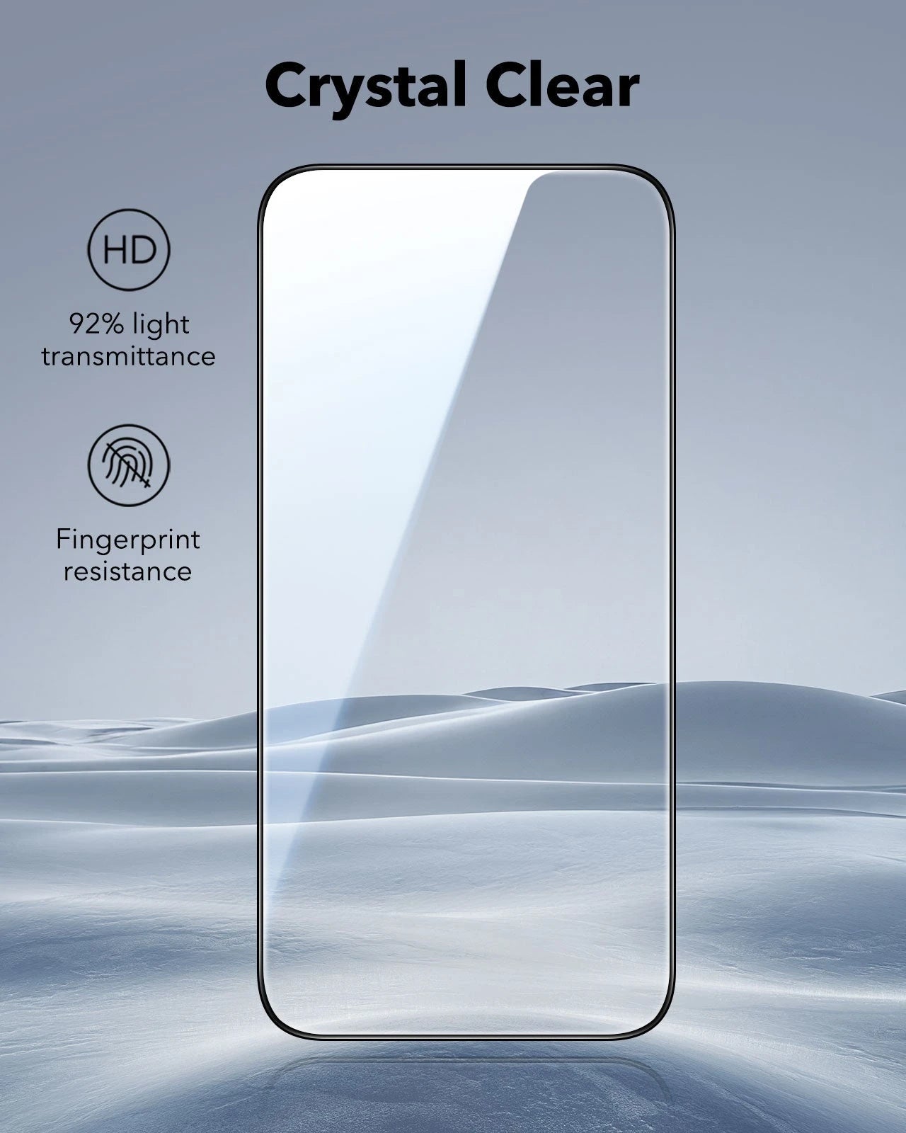 ESR iPhone 16 Tempered Glass Screen Protector