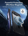 ESR iPhone 17 Air Magsafe Case with Camera Control Clear Black