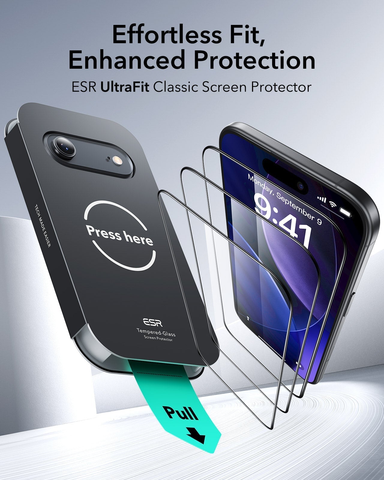 ESR iPhone 17 Air Tempered Glass Screen Protector