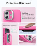 iPhone 17 Cloud Soft Magnetic Case (Camera Control, Stash Stand) - Rosy Pink ESR ESR