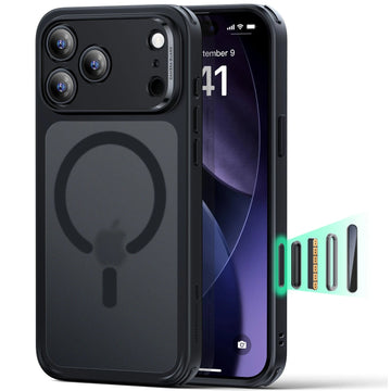iPhone 17 Pro Magsafe Case with Camera Control Frosted Black