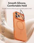 iPhone 17 Pro Cloud Soft Magnetic Case (Camera Control, Stash Stand) - Orange ESR ESR