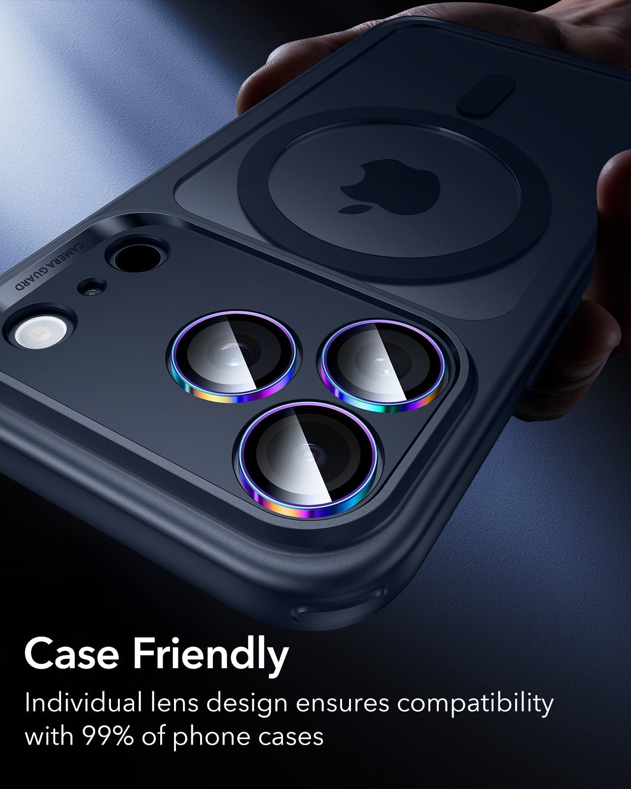 ESR iPhone 17 Pro Max Armorite Camera Lens Protector Chromatic compatibility