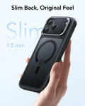 ESR iPhone 17 Pro Max Classic Hybrid Magsafe Case with Stand Camera Control Frosted Black