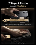 ESR iPhone 17 Pro UltraFit Corning Glass Screen Protector apply with ultrafit tray