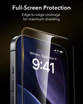 ESR iPhone 17 Pro UltraFit Corning Glass Screen Protector full screen protection