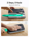ESR iPhone 17 Pro Tempered Glass Screen Protector apply with ultrafit tray