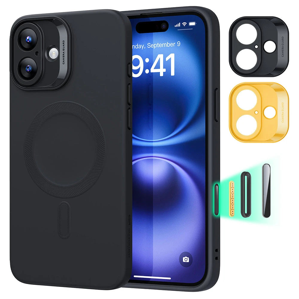 iPhone 16 Cloud Soft Magnetic Case (Camera Control) - Black ESR ESR
