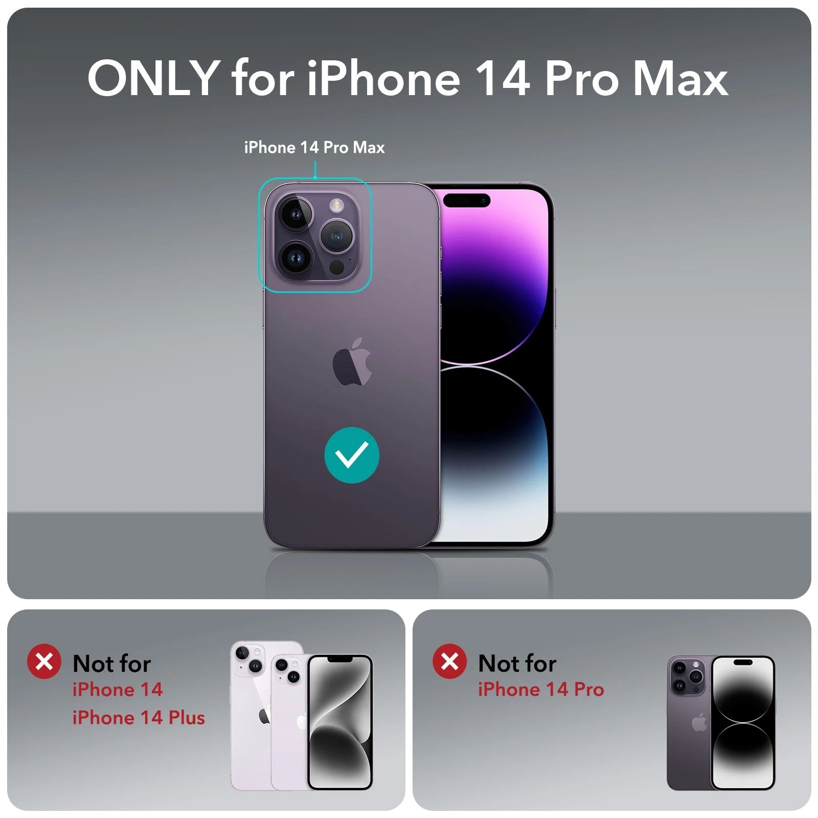 iPhone 14 Pro Max Armor Tough Case (HaloLock) - Clear ESR ESR
