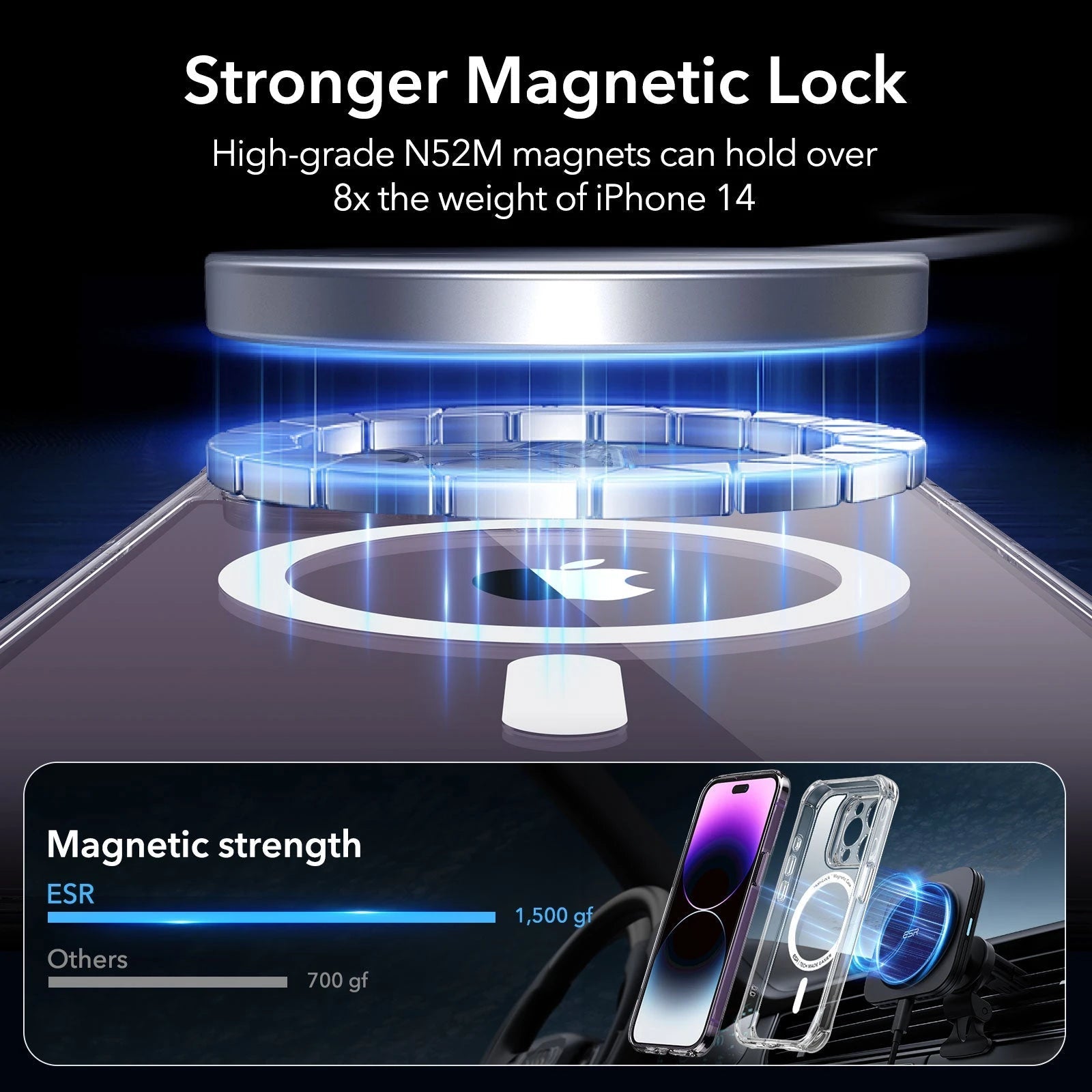 iPhone 14 Pro Max Armor Tough Case (HaloLock) - Clear ESR ESR