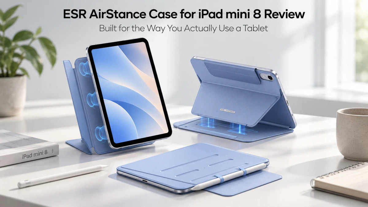 ESR AirStance Case für iPad mini 8 im Test: Entwickelt für die Art, wie Sie ein Tablet wirklich nutzen