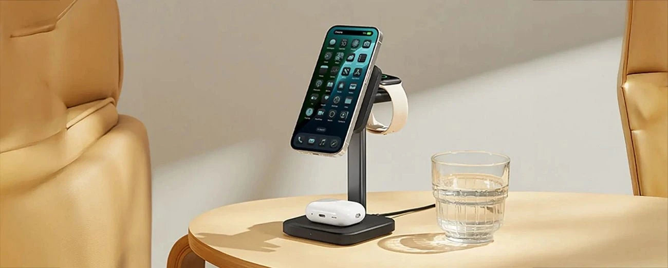 iPhone 17 + Apple Watch Ultra 3 + AirPods Pro 3: The 6 Best Qi2.2 3-in-1 Charging Stands