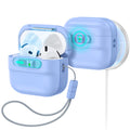 ESR AirPods 4 case with built-in magnets for secure wireless charging