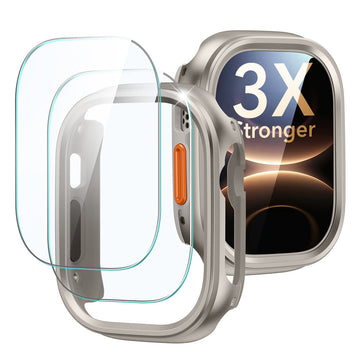 Apple Watch Ultra 3 Armorite® Pro Protection Set - Titanium