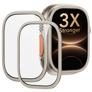 Apple Watch Ultra 3 Armorite® Pro Screen Protector (Bezel) - Titanium