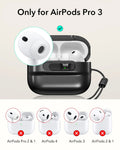 15W 3-in-1 Wireless Charging Station with CryoBoost (HaloLock) and AirPods Pro 3 Pulse FlickLock Case Bundle - Black - US Plug ESR ESR