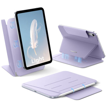 iPad mini (A20 Pro) AirStance Magnetic Case - Purple