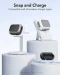 25W CryoBoost 3-in-1 Magnetic Charger (Qi2) and AirPods Pro 3 Orbit Hybrid Case Bundle - US Plug–White ESR ESR