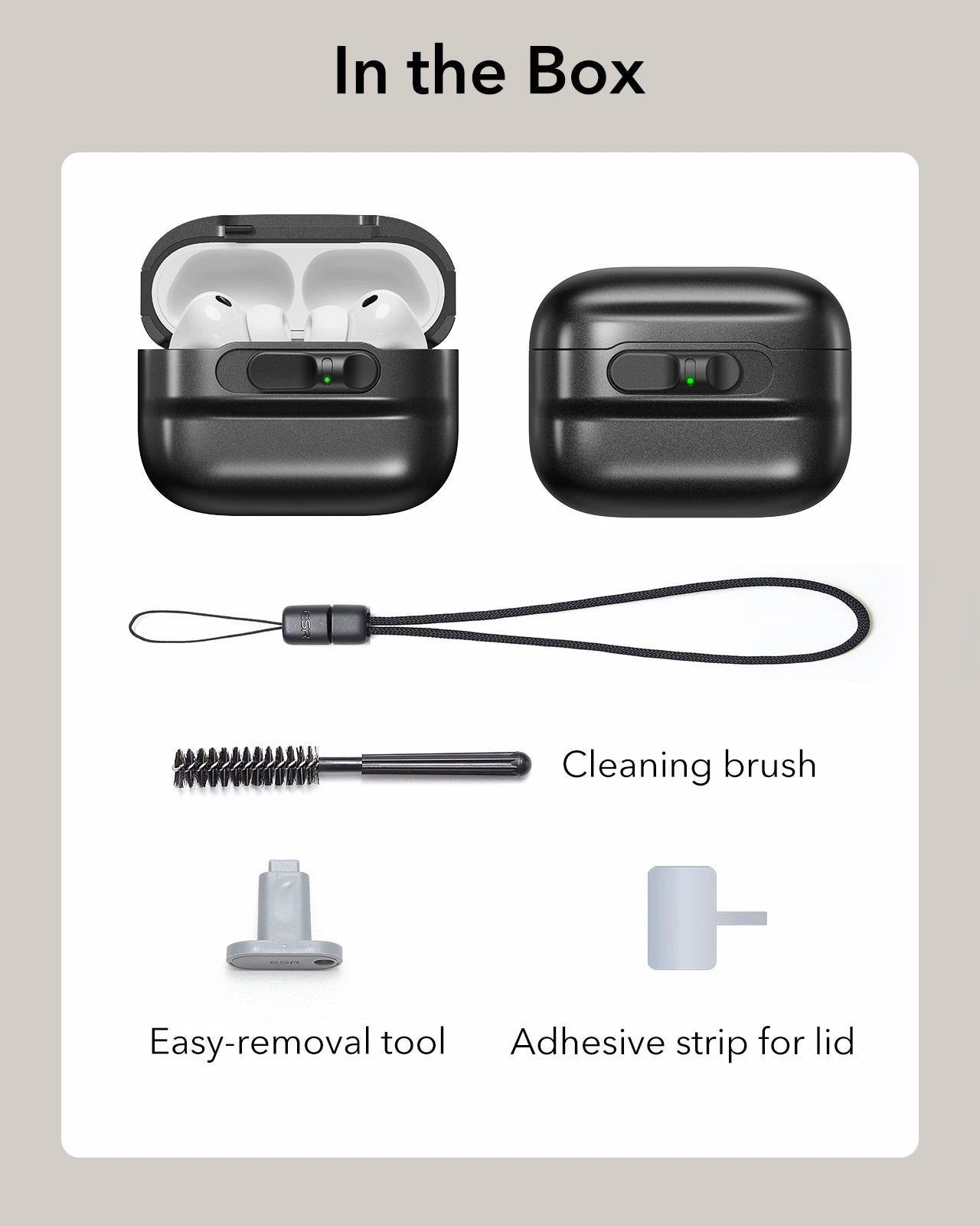 25W CryoBoost Foldable 3-in-1 Magnetic Charger and AirPods Pro 3 Pulse FlickLock Case Bundle – EU Plug-Black ESR ESR