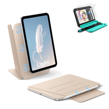 iPad mini (A20 Pro) AirStance Magnetic Case & Writing Bundle - Sand