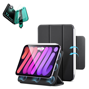 iPad mini (A20 Pro) Rebound Magnetic Protection Bundle - Black