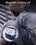 AirPods 5 Cyber Tough Magnetic Case - Purple ESR ESR