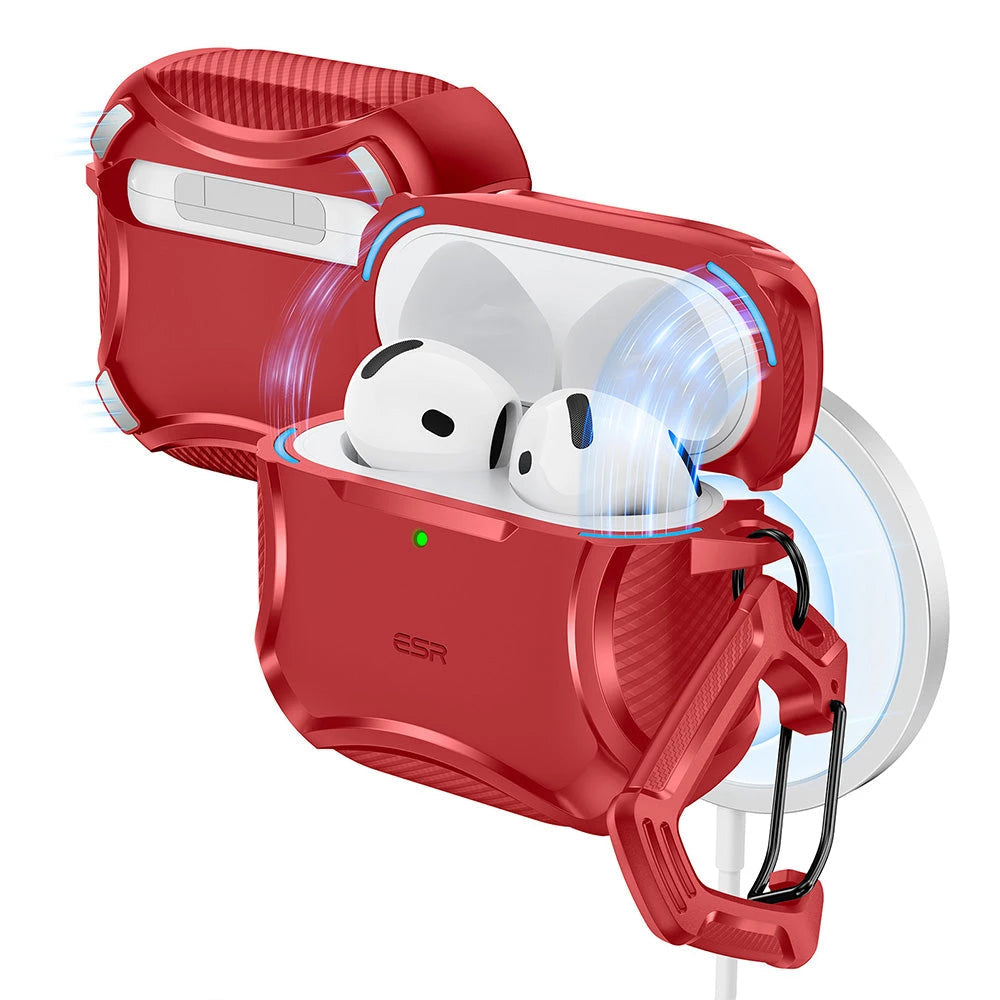 AirPods 5 Cyber Tough Magnetic Case - Red ESR ESR