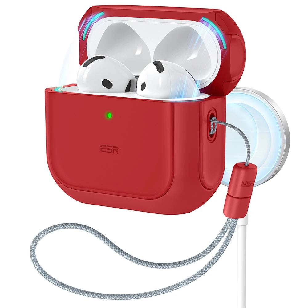 AirPods 5 Orbit Hybrid Magnetic Case - Red ESR ESR