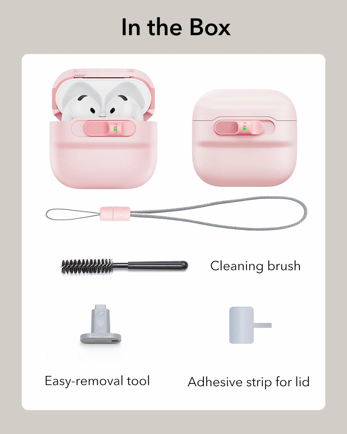 AirPods 5 Pulse FlickLock Magnetic Case - Pink ESR ESR