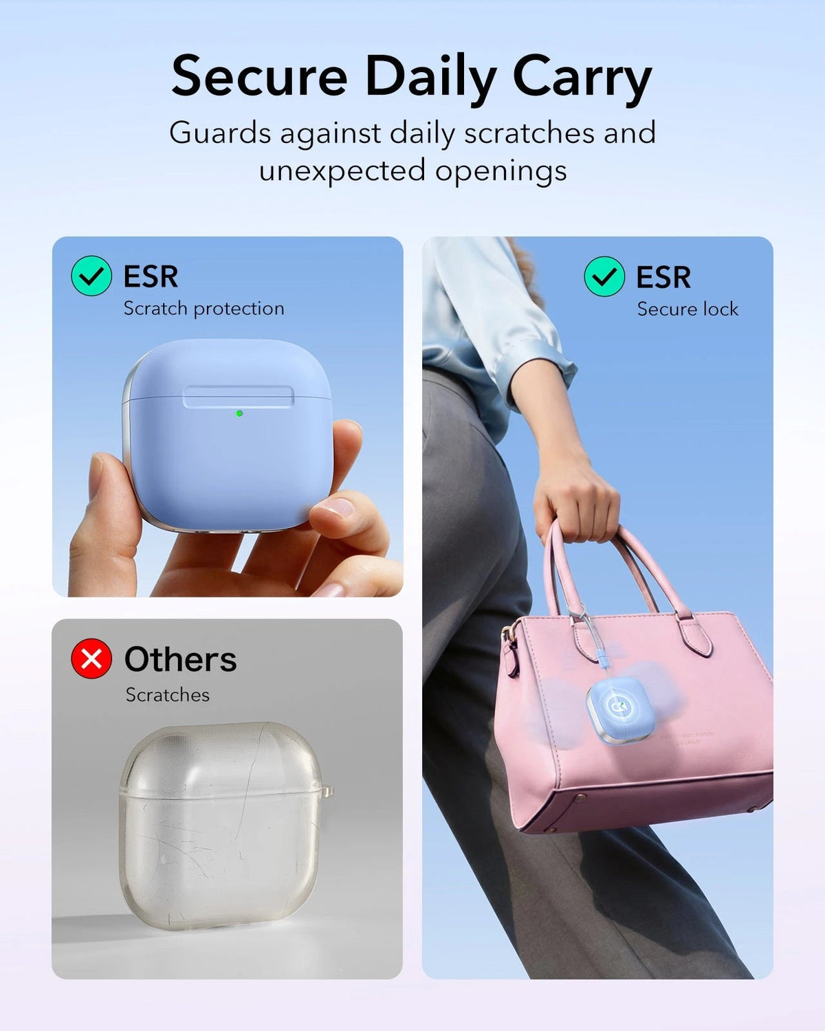 AirPods 5 Pulse Lite Magnetic Case - Light Blue ESR ESR