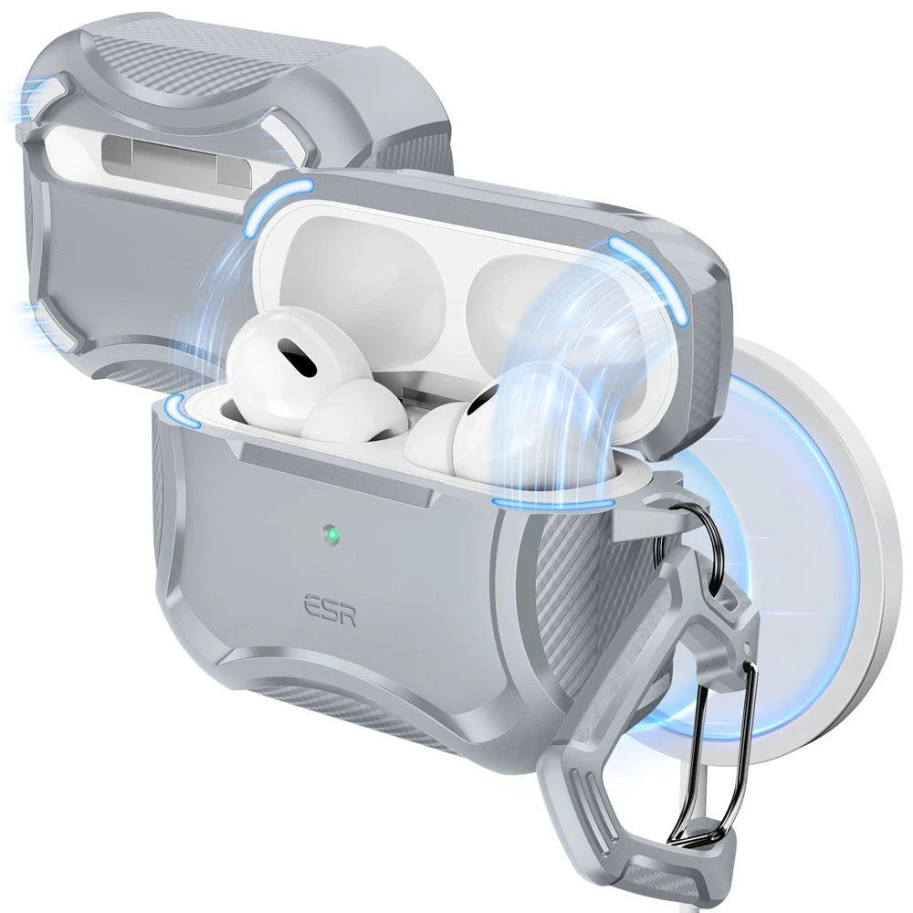 AirPods Pro 3 Rugged Charging Case Gray