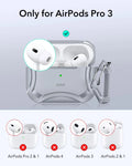 Rugged Charging Case for AirPods Pro 3 Gray