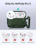 ESR Rugged Charging Case for AirPods Pro 3 Green