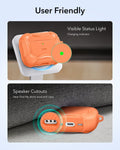 AirPods Pro 3 Cyber Tough Magentic Case - Orange user friendly