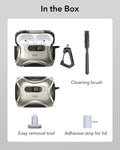 AirPods Pro 3 Dual Style Security Lock Bundle - Titanium & Black ESR ESR