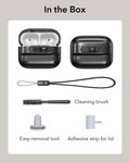 AirPods Pro 3 Pulse FlickLock Charging Case Cover Black in the box