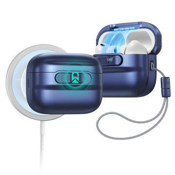 AirPods Pro 3 Pulse FlickLock Charging Case Cover Navy Blue