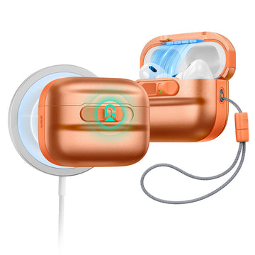 AirPods Pro 3 Pulse FlickLock Charging Case Cover Orange