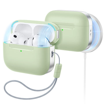 AirPods Pro 3 Pulse Lite Magnet-Hülle - Light Green