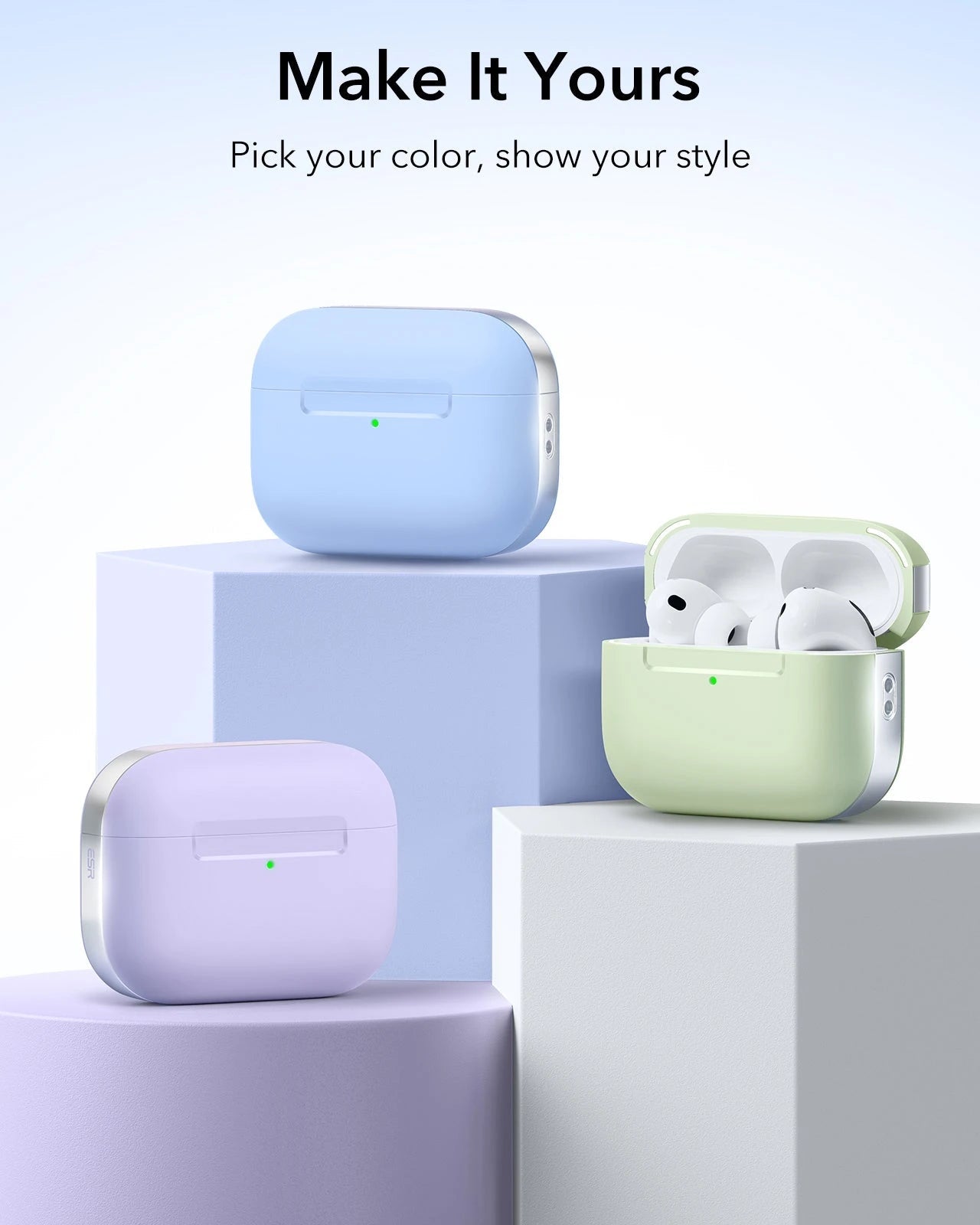 AirPods Pro 3 Pulse Lite Magnetic Case - Light Green ESR ESR