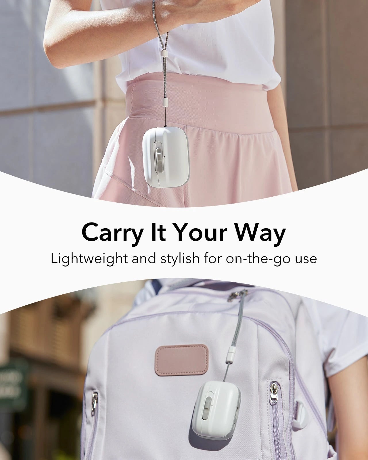 AirPods Pro (2023/2022/2019) Pulse FlickLock Case (HaloLock) - White ESR ESR