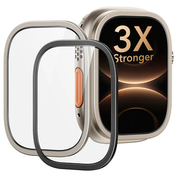 Apple Watch Ultra 3 Armorite® Pro Screen Protector (Bezel) - Titanium / Black ESR ESR