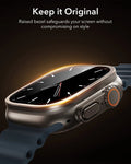 Apple Watch Ultra 3 Armorite® Pro Screen Protector (Bezel) - Titanium / Black ESR ESR