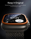 Apple Watch Ultra 4 Armorite Screen Protector (Bezel) - Titanium / Orange ESR ESR
