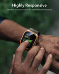 Apple Watch Ultra 4 Armorite Screen Protector (Bezel) - Titanium / Orange ESR ESR