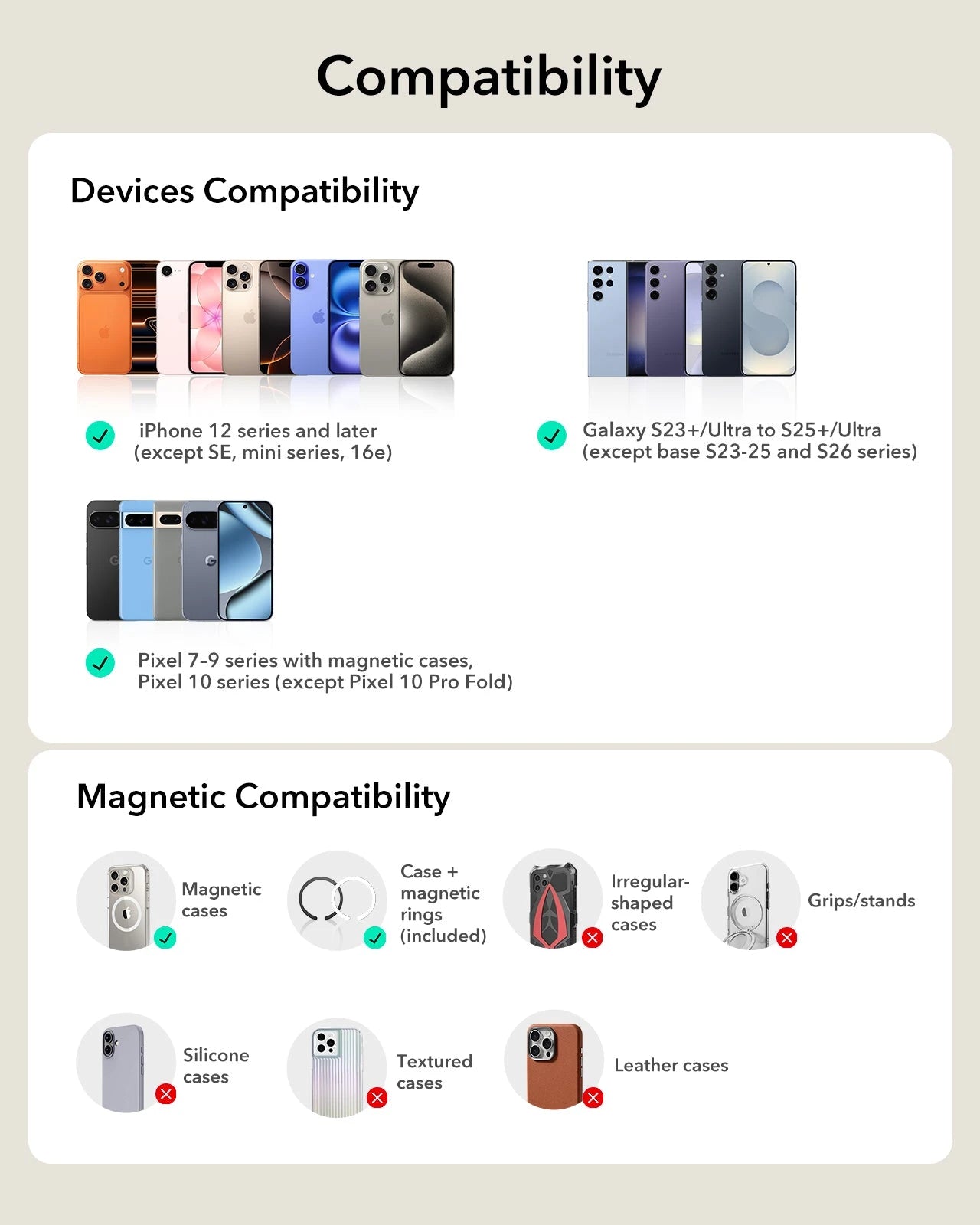 Aura Clutch Magnetic Wallet - Black