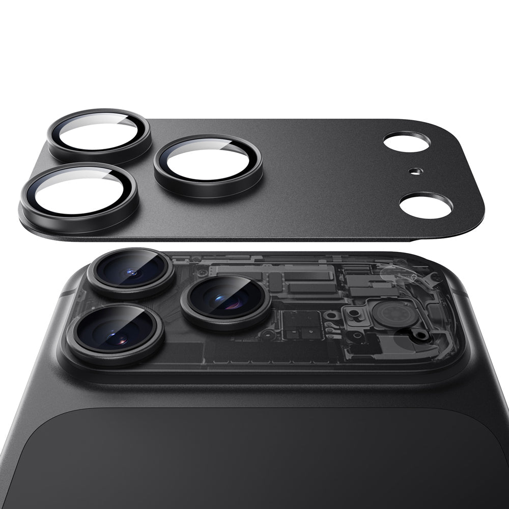 Black iPhone 18 Pro Max Corning Glass Camera Lens Protector