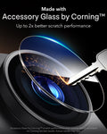 ESR Black iPhone 18 Pro Max Corning Glass Camera Lens Protector Made with Accessory Glass by Corning™