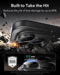 ESR Black iPhone 18 Pro Max Corning Glass Camera Lens Protector Built to Take the Hit